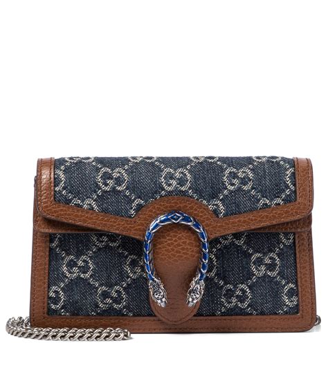 gucci suoer mini|gucci denim bag mini.